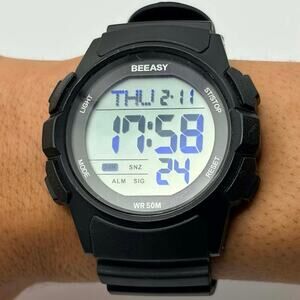 Black Beeasy Digital Men’s Watch